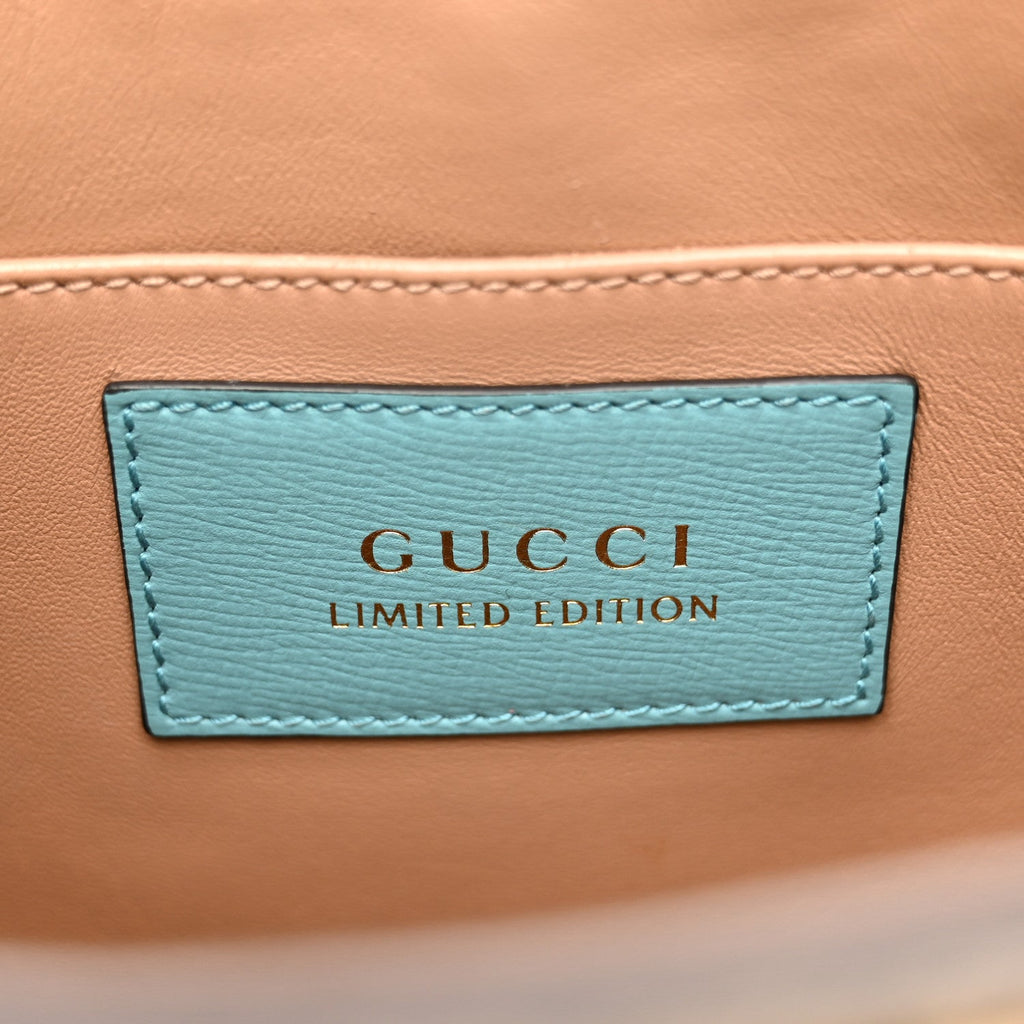 Gucci Snakeskin Calfskin Jackie 1961 Hobo Multicolor
