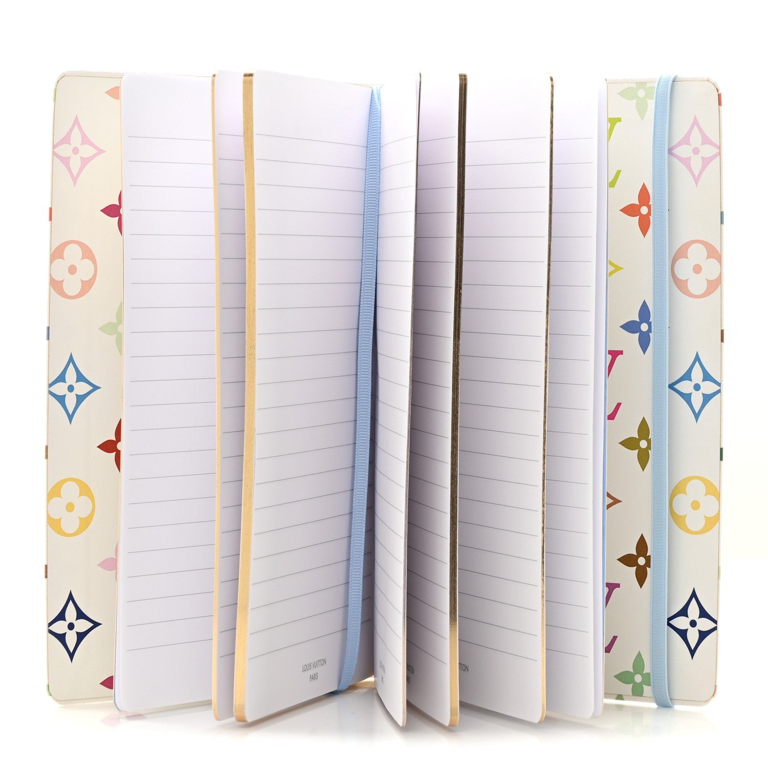 Louis Vuitton LV x TM Monogram Multicolor Jane Notebook MM White