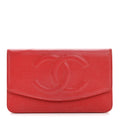 Caviar Timeless CC Wallet Red