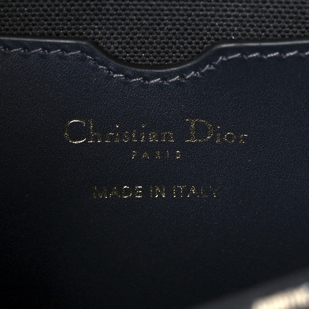 Christian Dior Oblique Medium Bobby Flap Blue