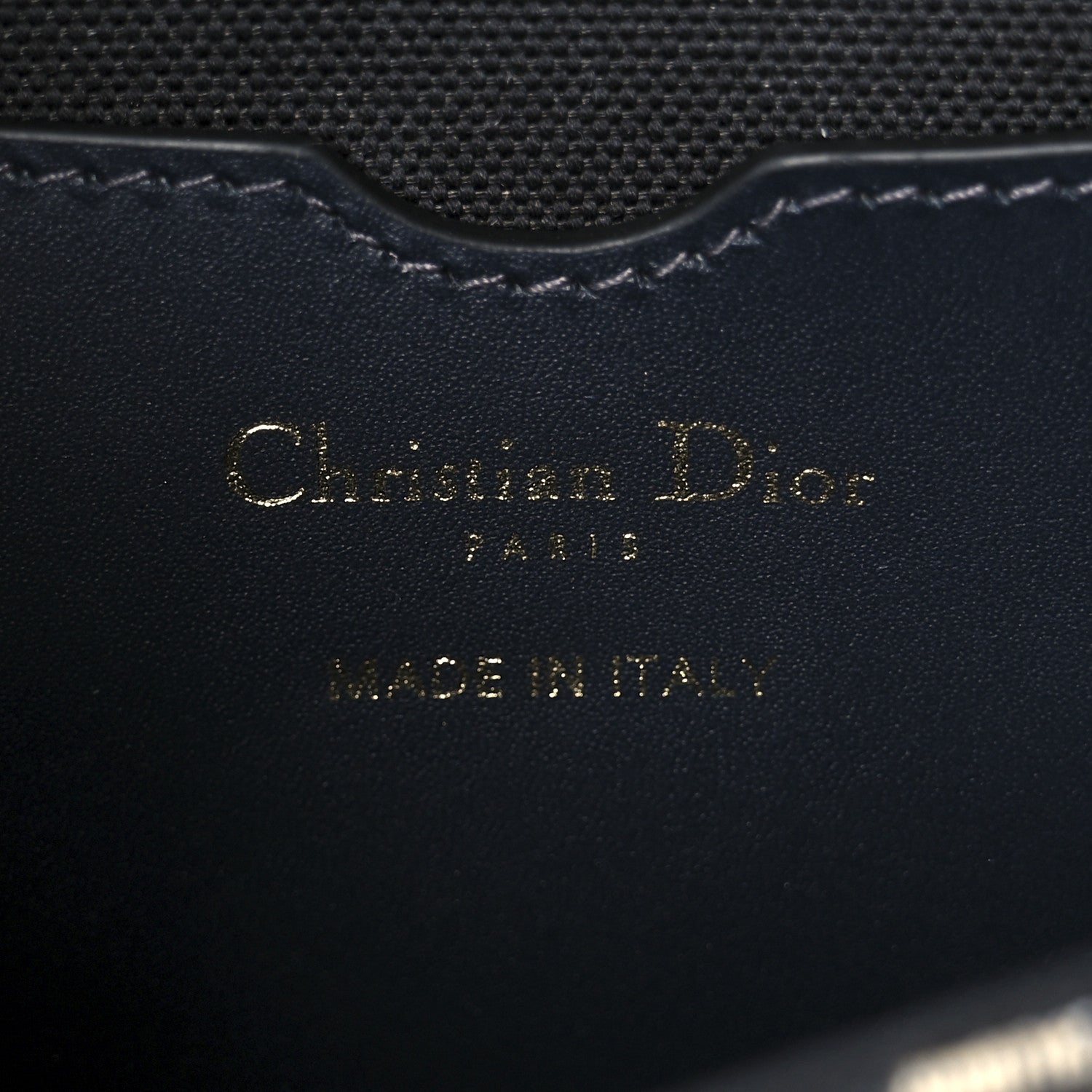 Christian Dior Oblique Medium Bobby Flap Blue