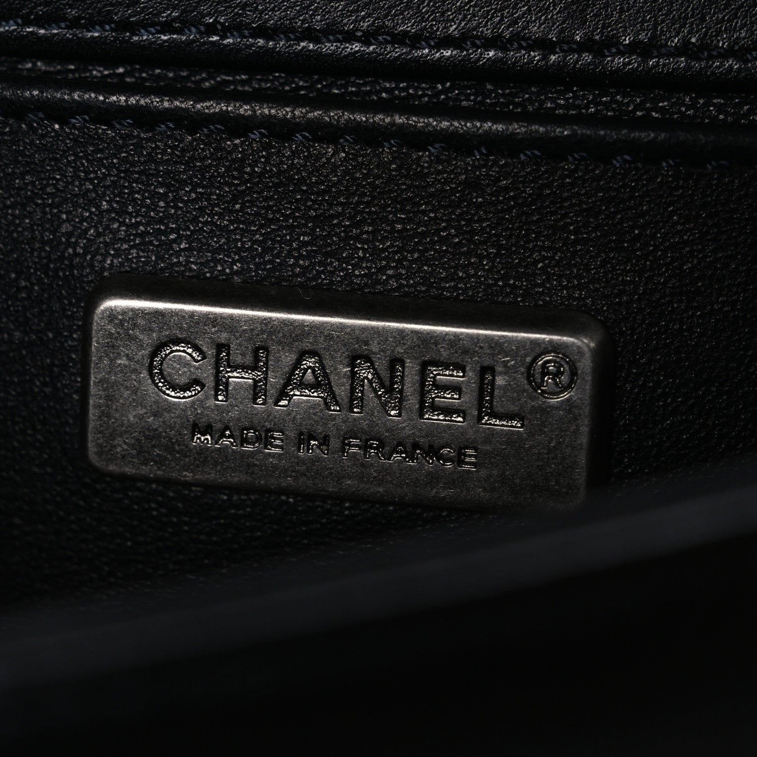 Chanel Orylag Rabbit Fur Calfskin Small Boy Flap Black