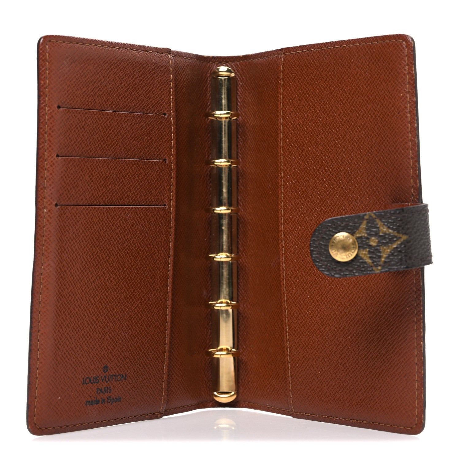 Louis Vuitton Monogram Small Ring Agenda Cover
