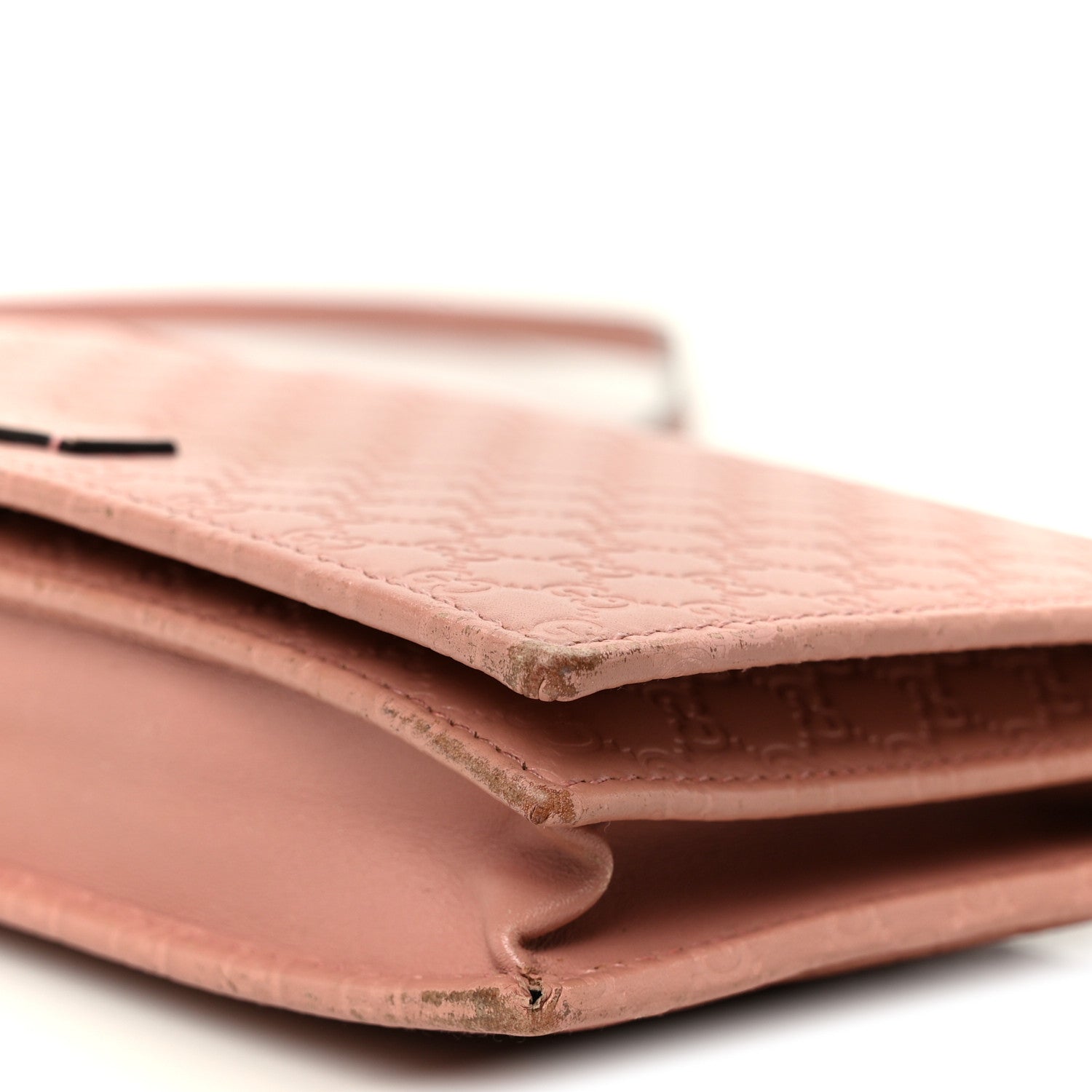 Gucci Microguccissima Crossbody Wallet Brown