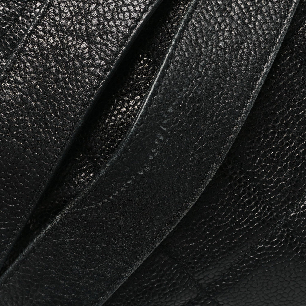 Chanel Caviar Quilted Backpack Black