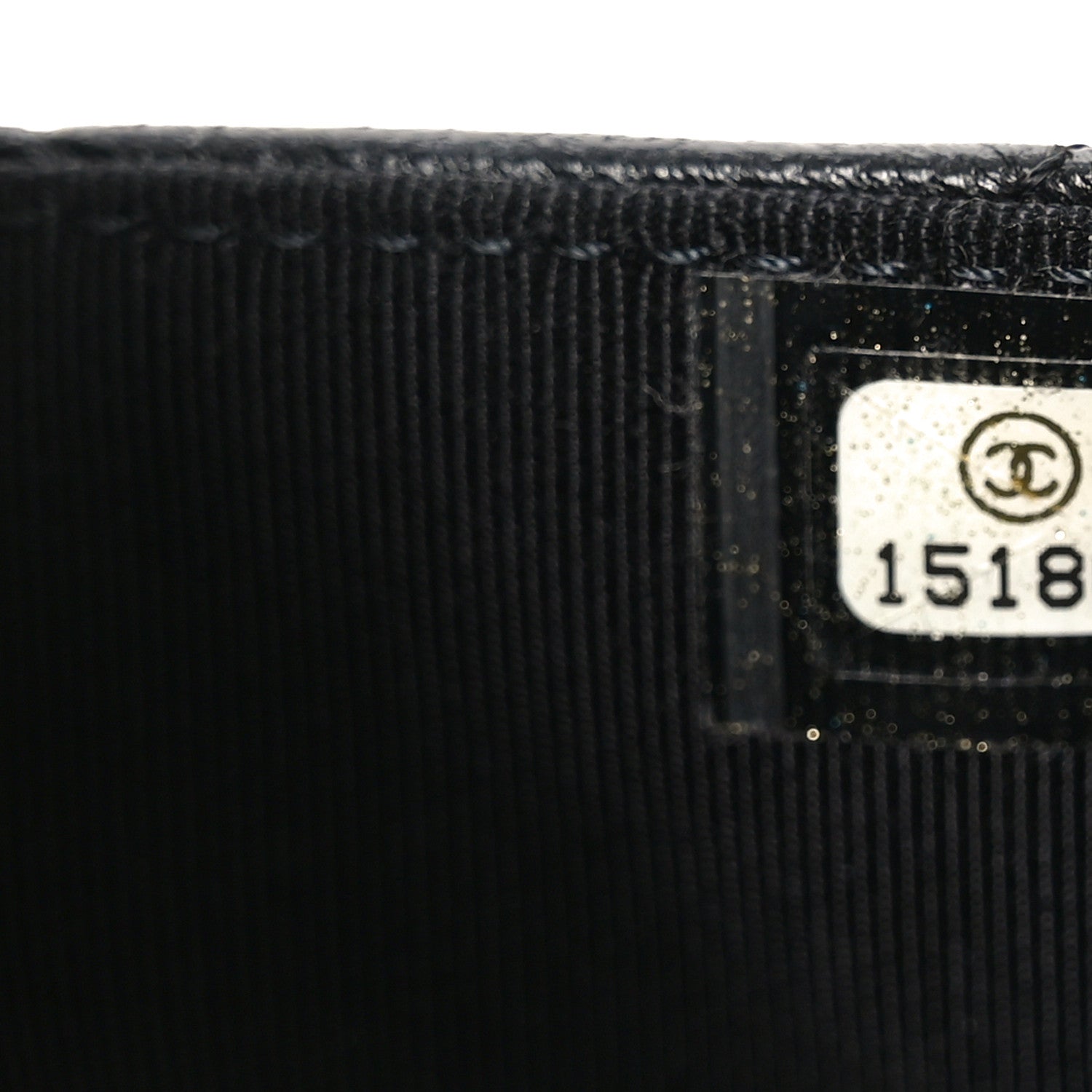 Chanel Lambskin Quilted Wallet On Chain WOC Black