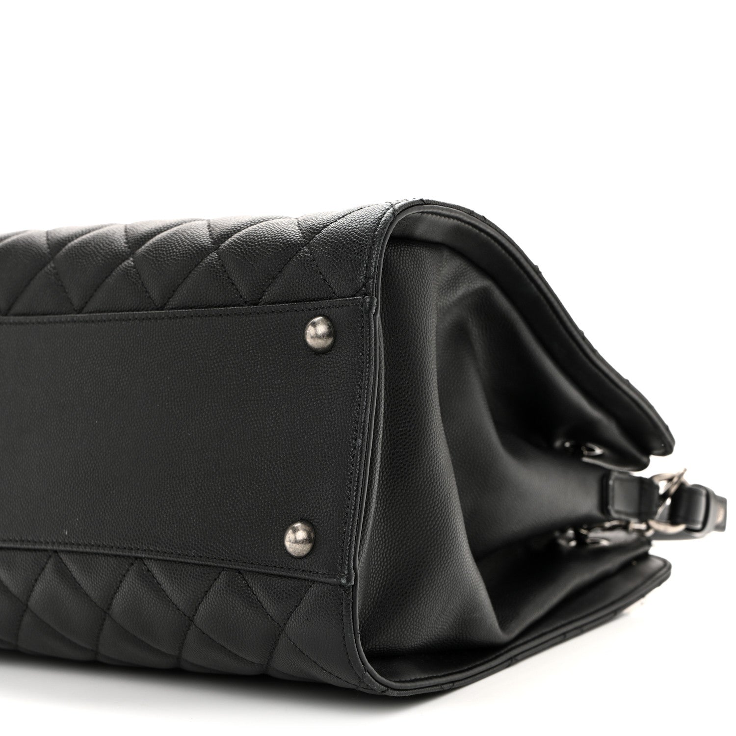 Chanel Caviar Quilted Medium CC Bucket Bag Black