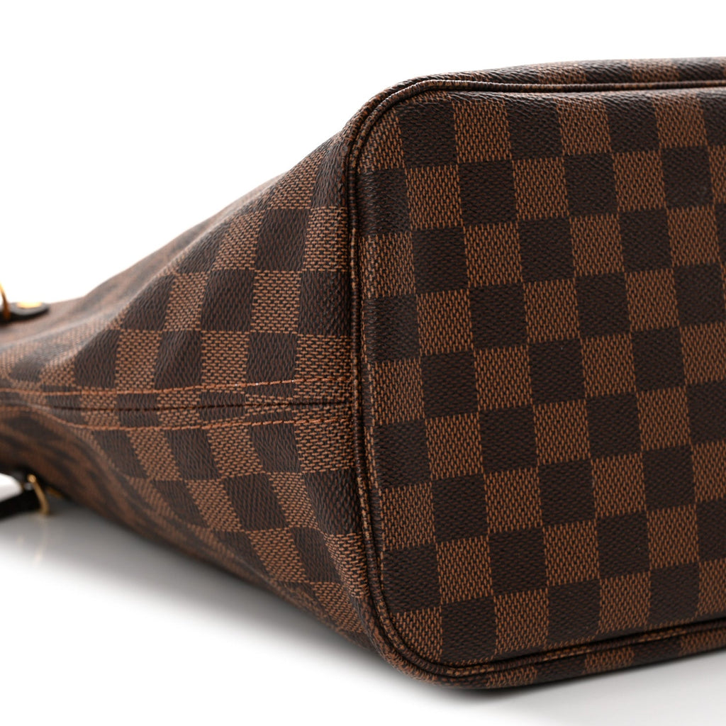 Louis Vuitton Damier Ebene Neo Neverfull MM Rose Ballerine