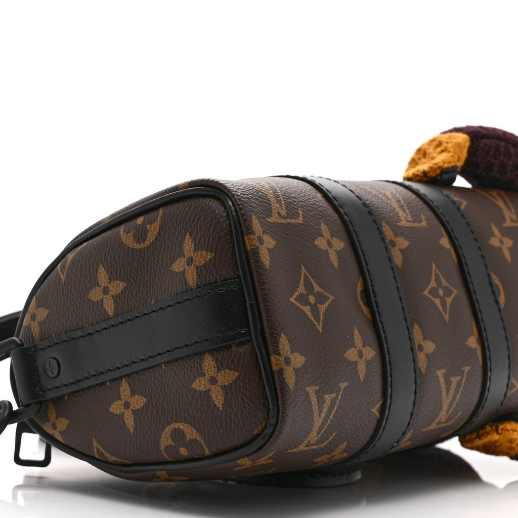 Louis Vuitton Monogram Monkey Puppet LV Friends Keepall XS