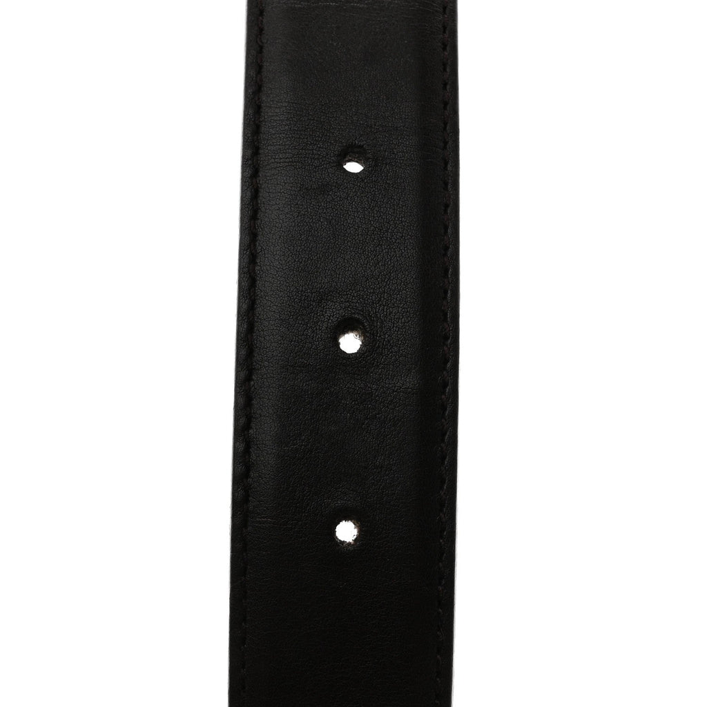 Gucci Calfskin Square Buckle Horsebit Belt 90 36 Brown Multicolor