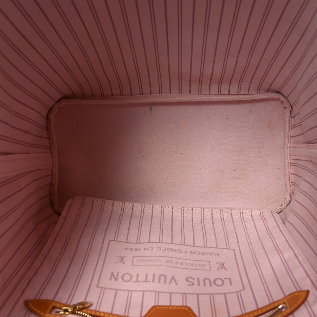 Louis Vuitton Monogram Sydney V Neverfull MM Rose Ballerine