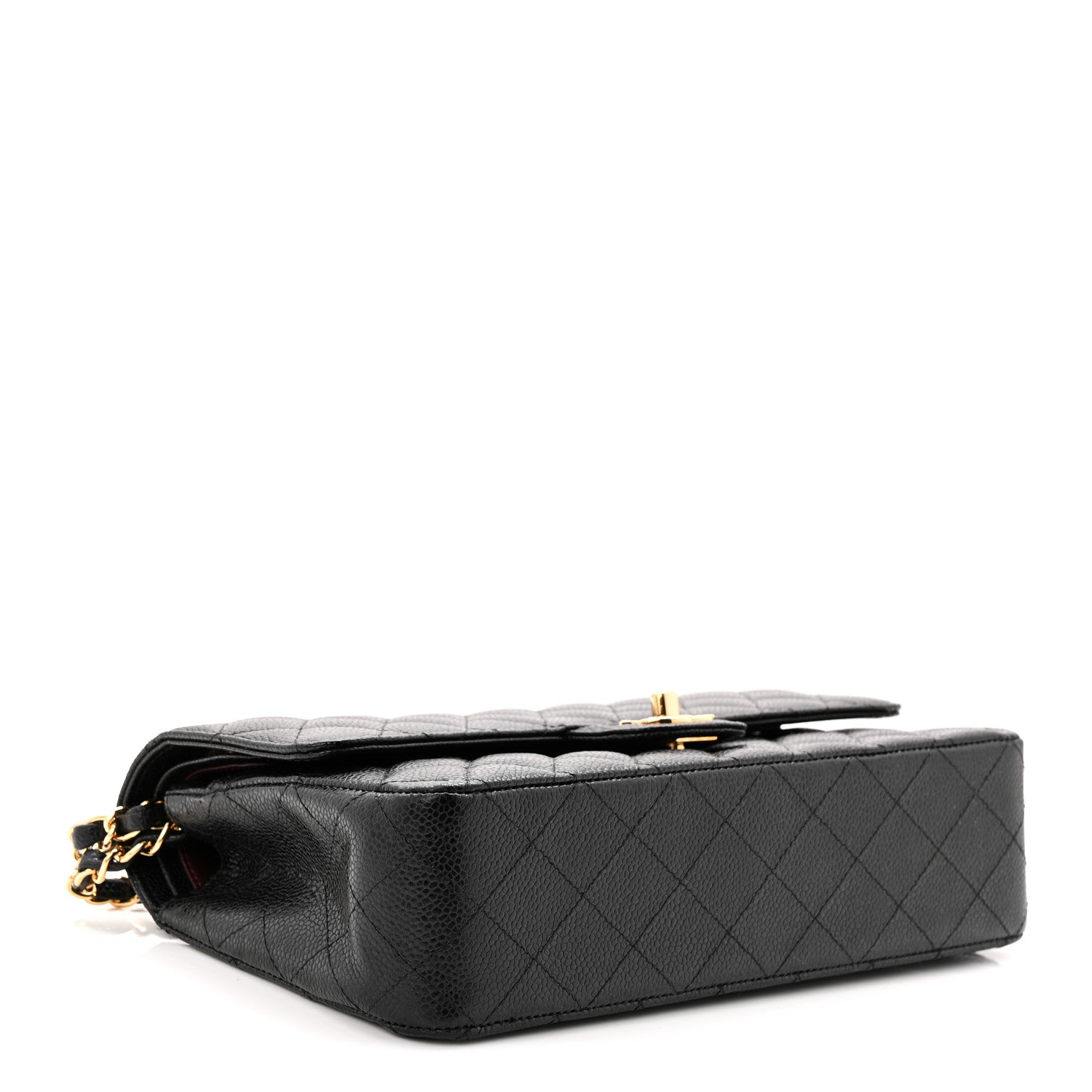Chanel Caviar Quilted Medium Double Flap Black