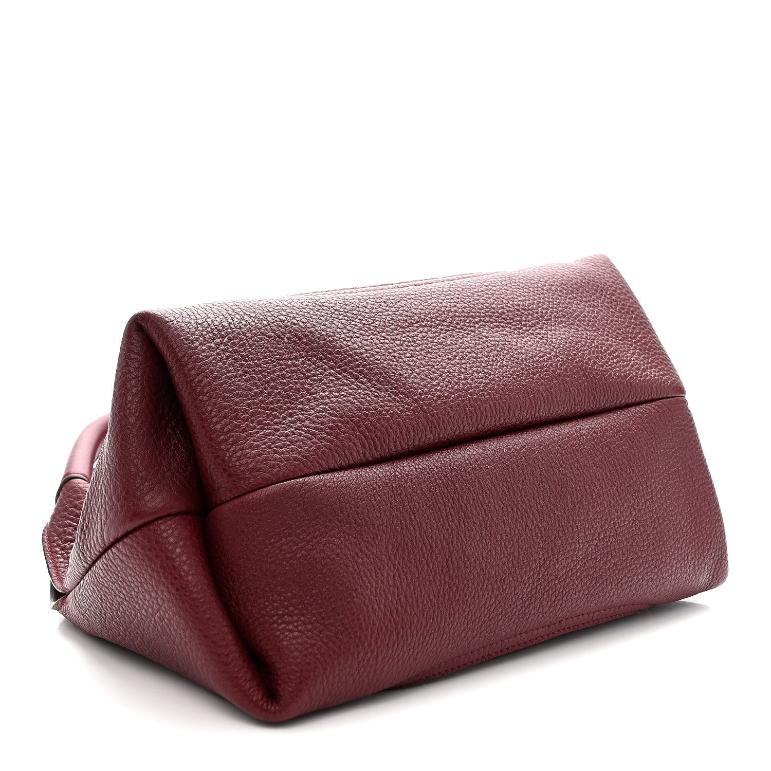 Gucci Grained Calfskin Softbit Medium Shoulder Bag Rosso Ancora