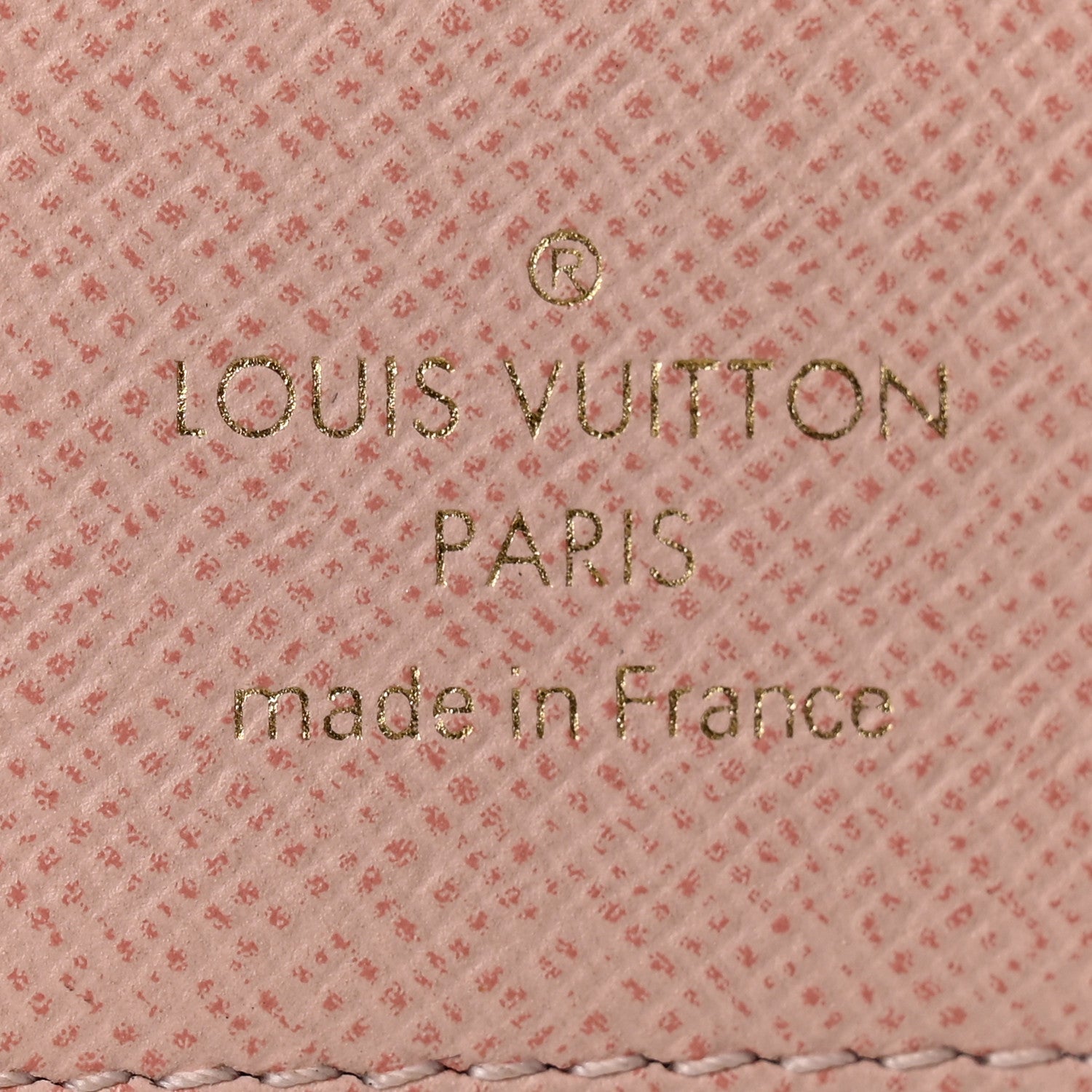 Louis Vuitton Monogram Juliette Wallet Rose Ballerine