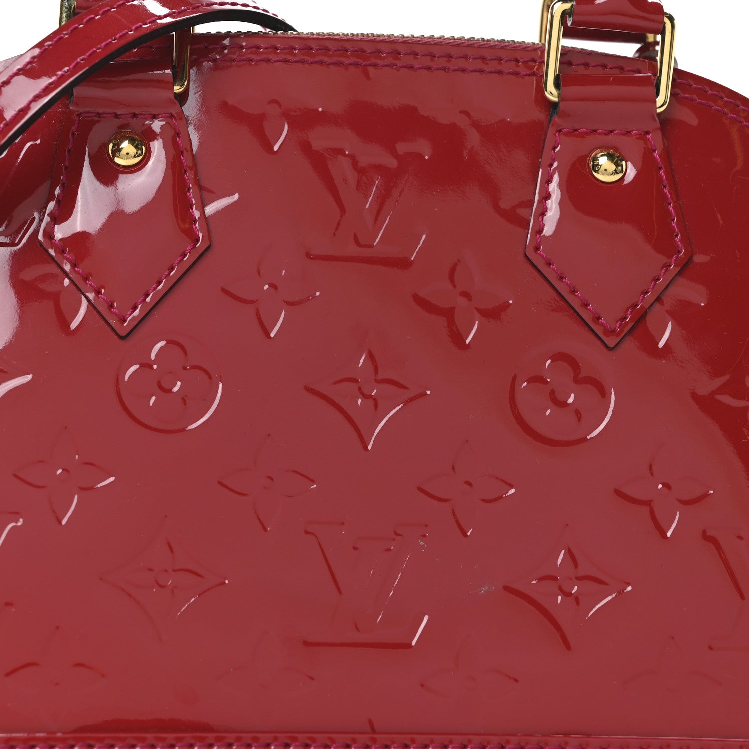 Louis Vuitton Vernis Alma BB Rose Indien