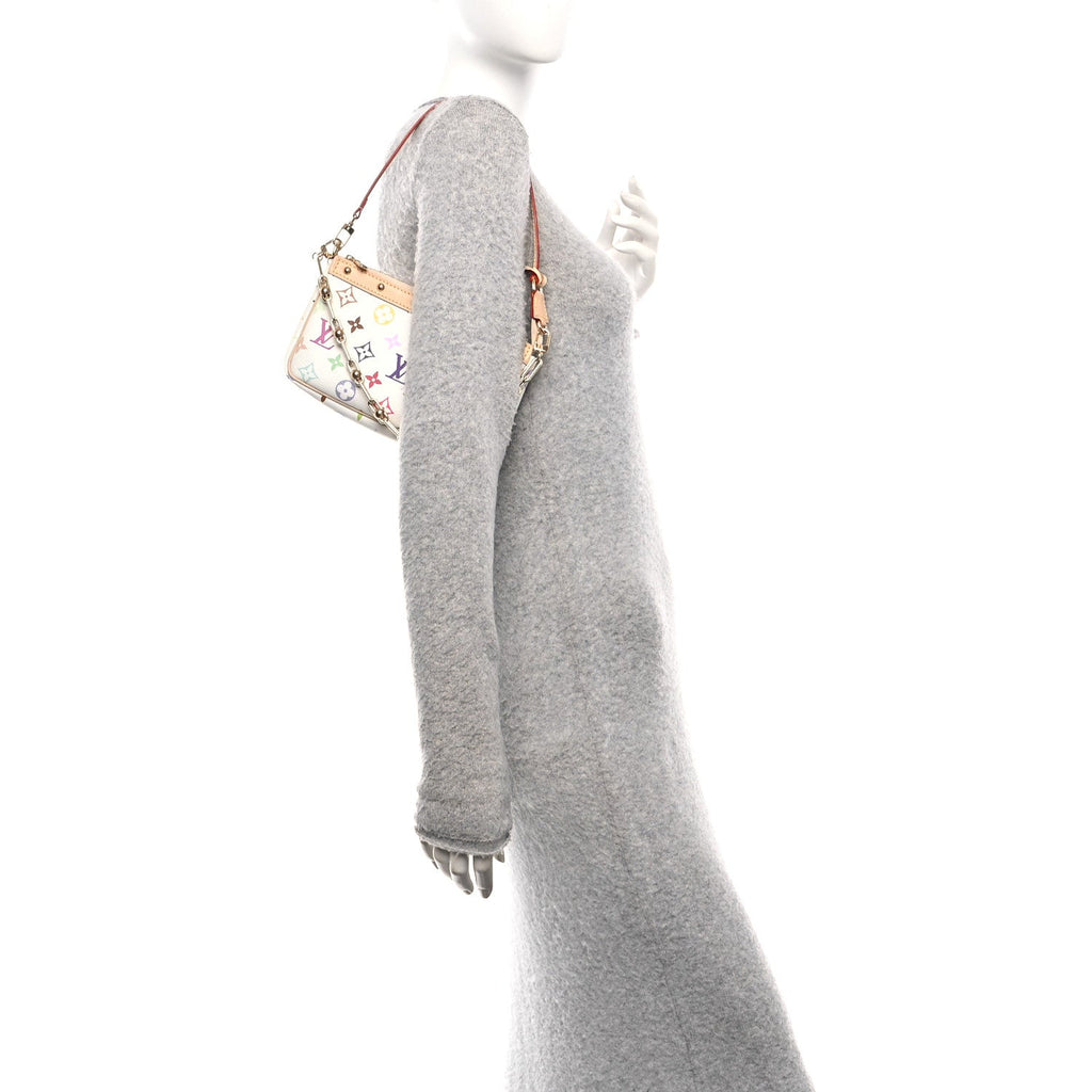 Louis Vuitton LV X TM Monogram Multicolor Pochette Accessories White