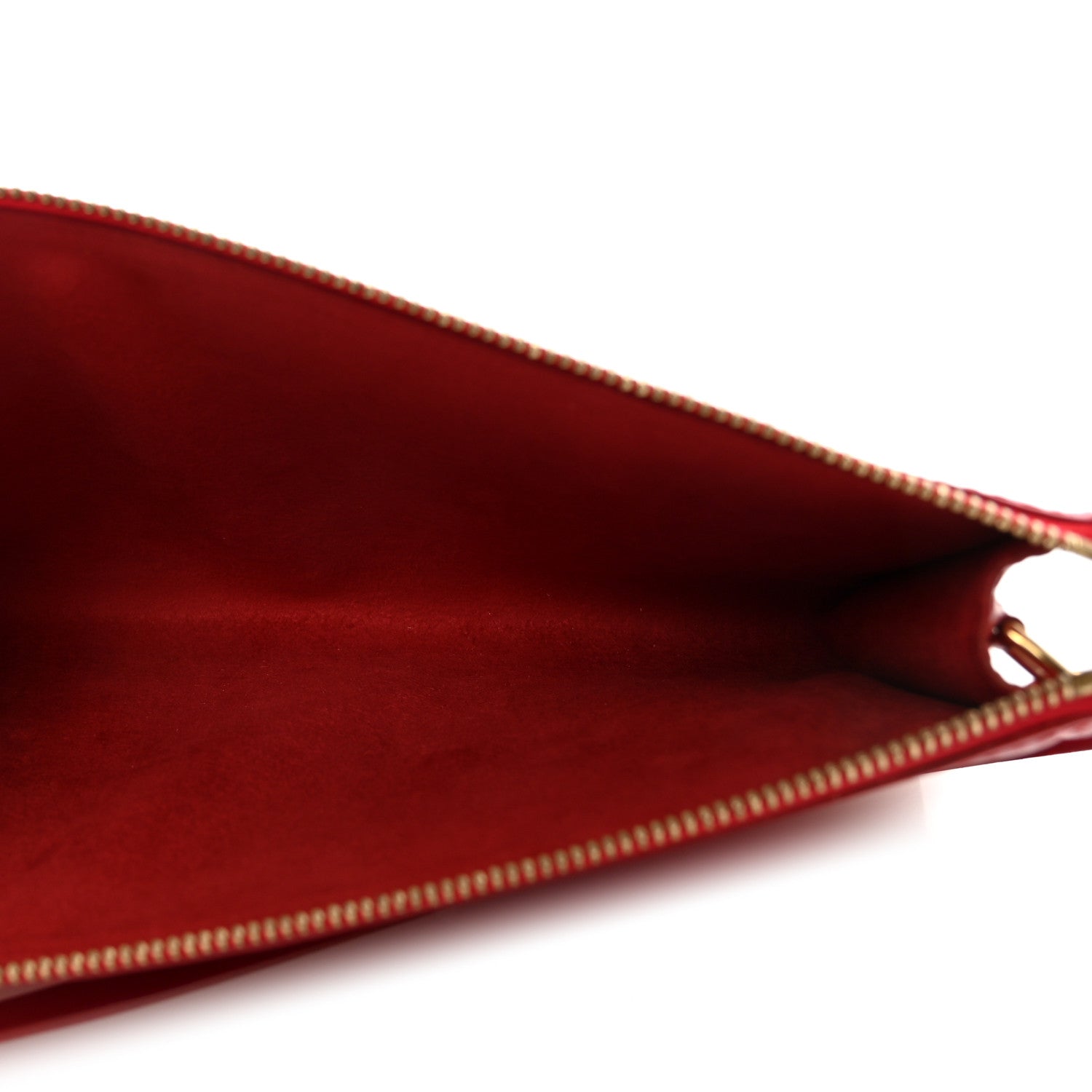 Louis Vuitton Epi Pochette Accessories 21 Castillan Red