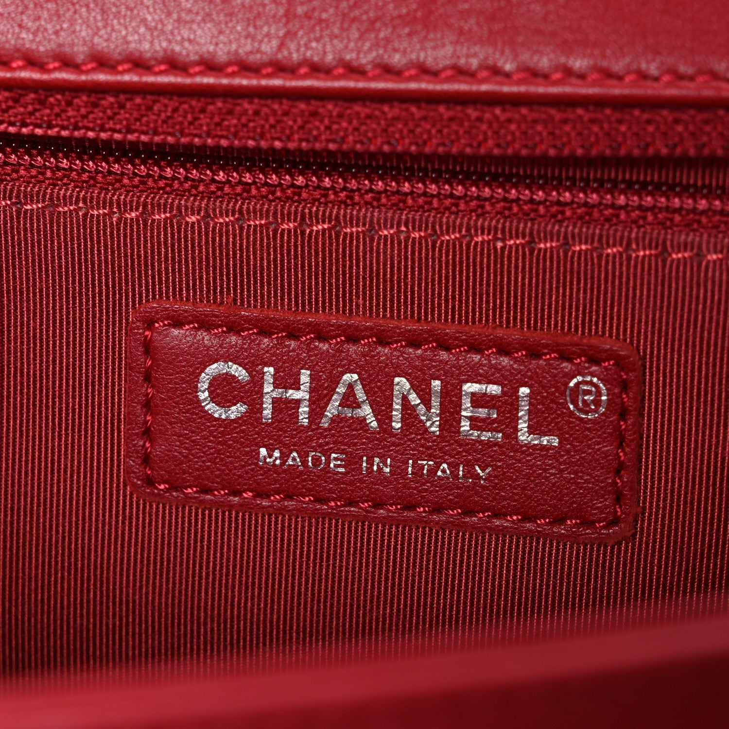 Chanel Lambskin Quilted New Medium Boy Flap Red