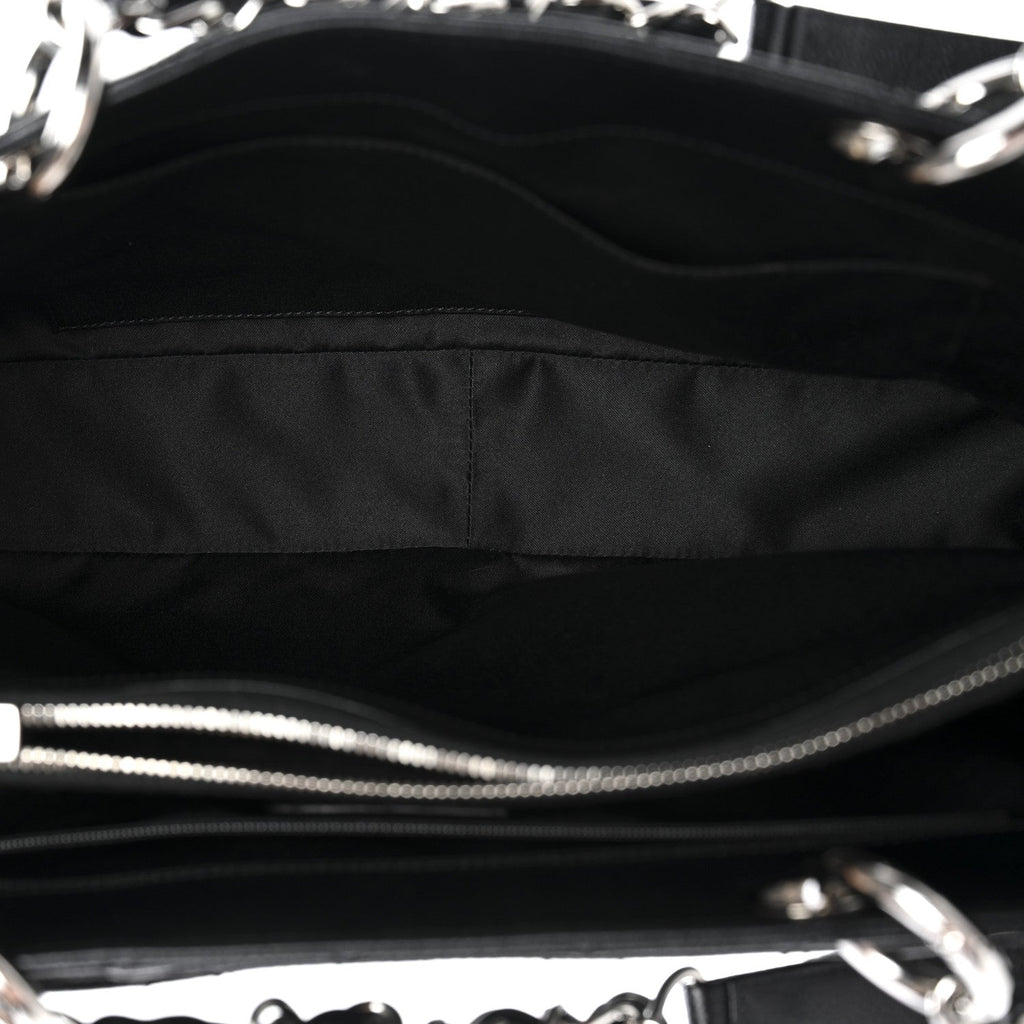 Chanel Caviar Quilted Grand Shopping Tote GST Black