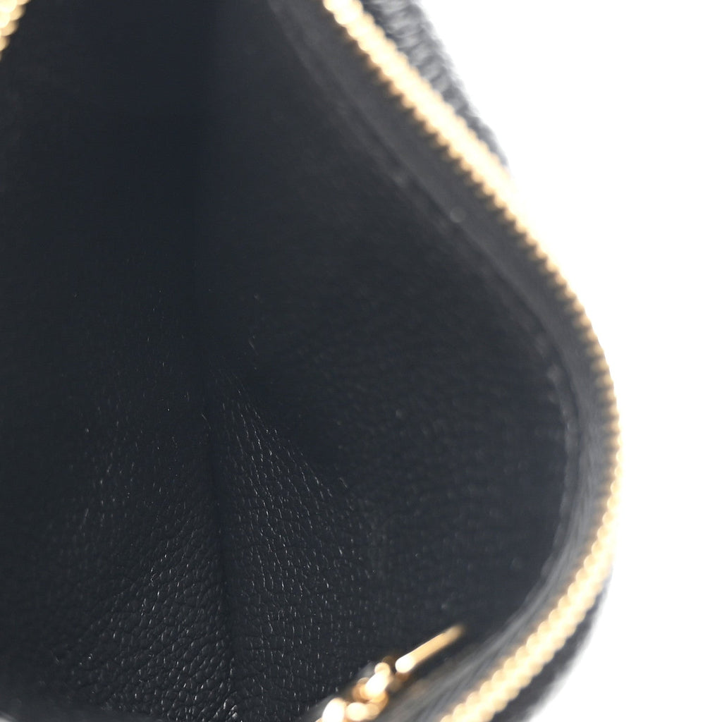 Louis Vuitton Empreinte Recto Verso Card Holder Black