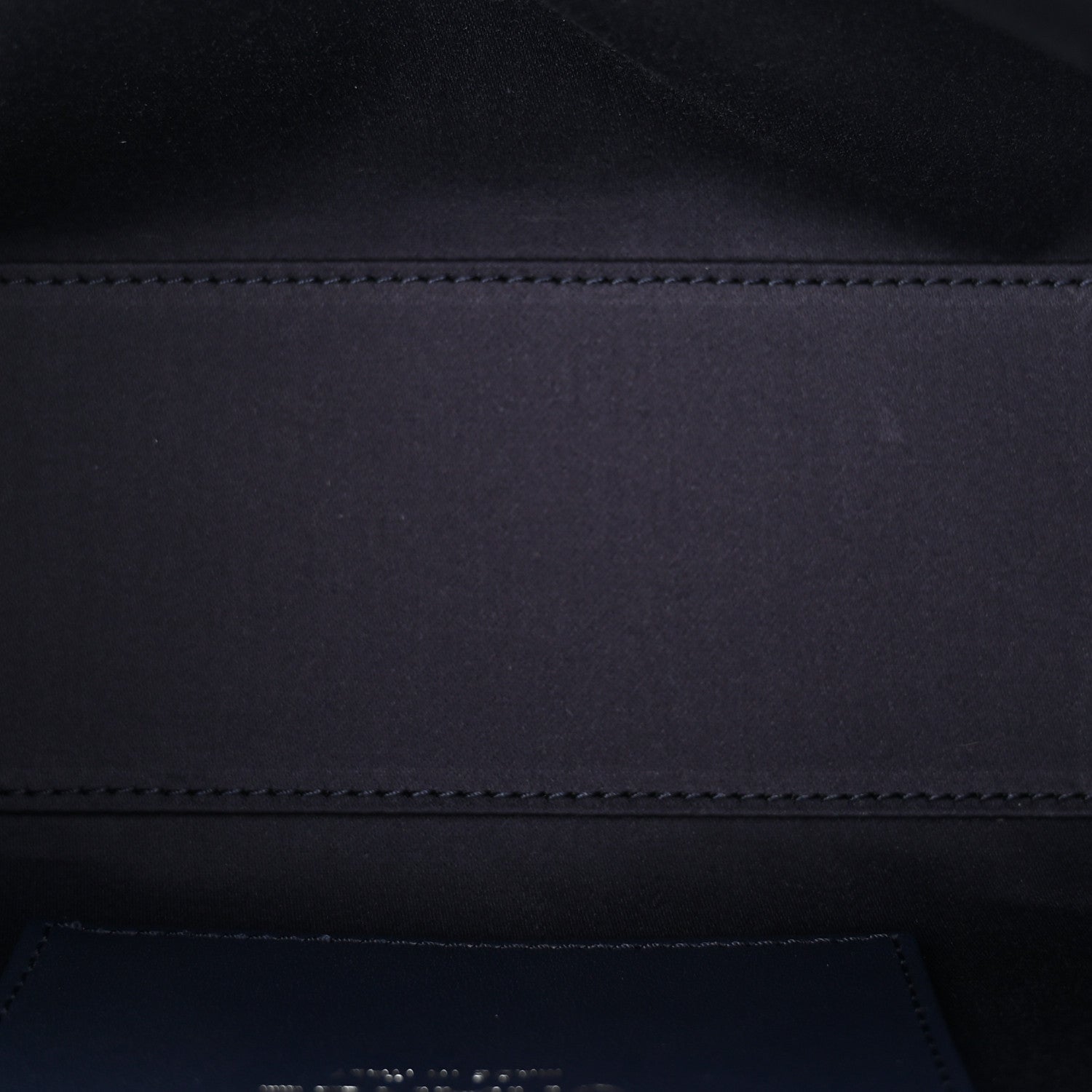 Chanel Metallic Caviar Quilted Mini Chanel 25 Handbag Dark Blue