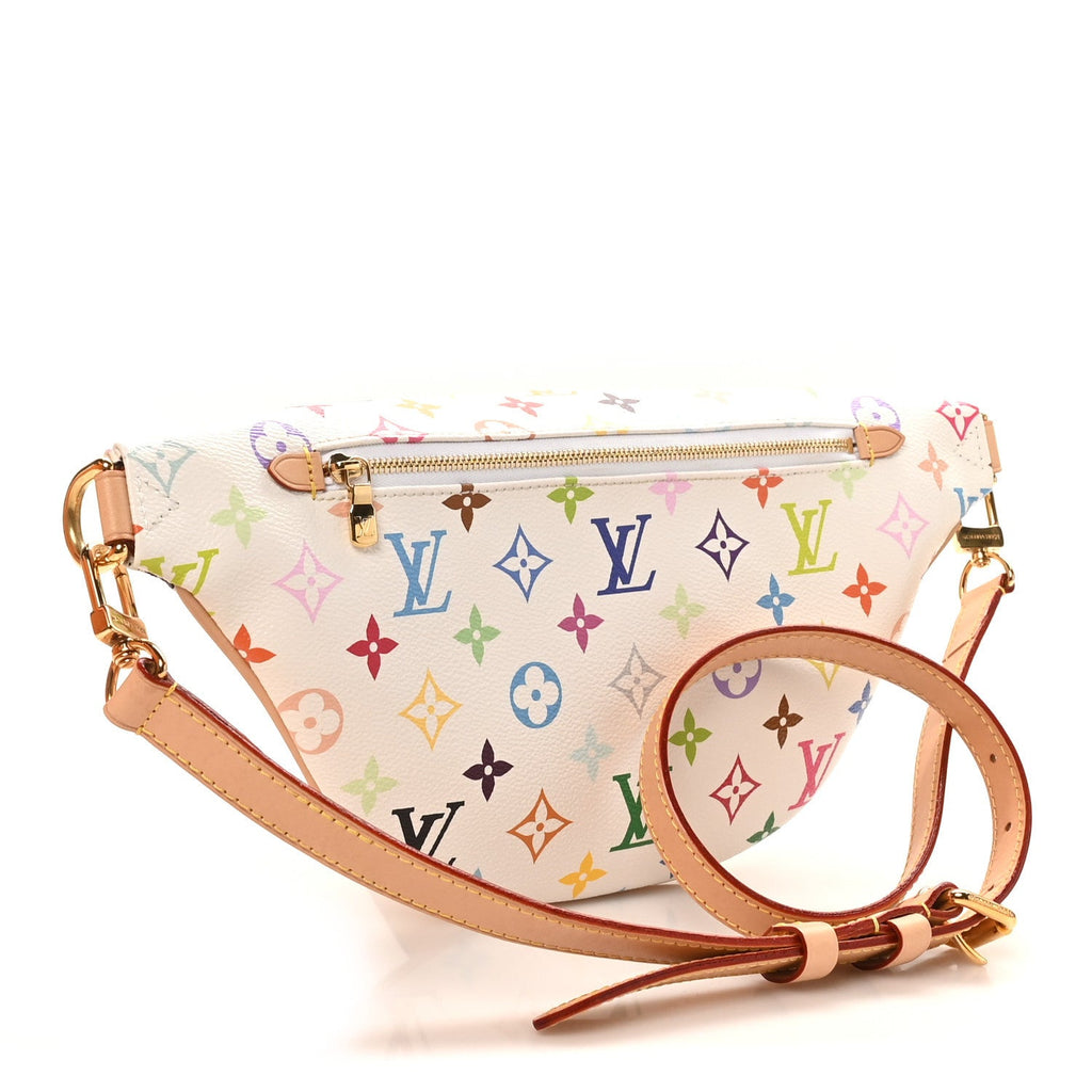 Louis Vuitton LV X TM Monogram Multicolor High Rise Bumbag White