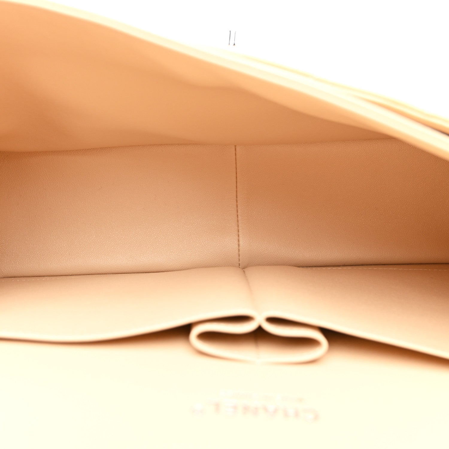 Chanel Caviar Quilted Jumbo Double Flap Beige Clair