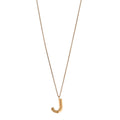 Louis Vuitton LV And Me Letter J Necklace Gold