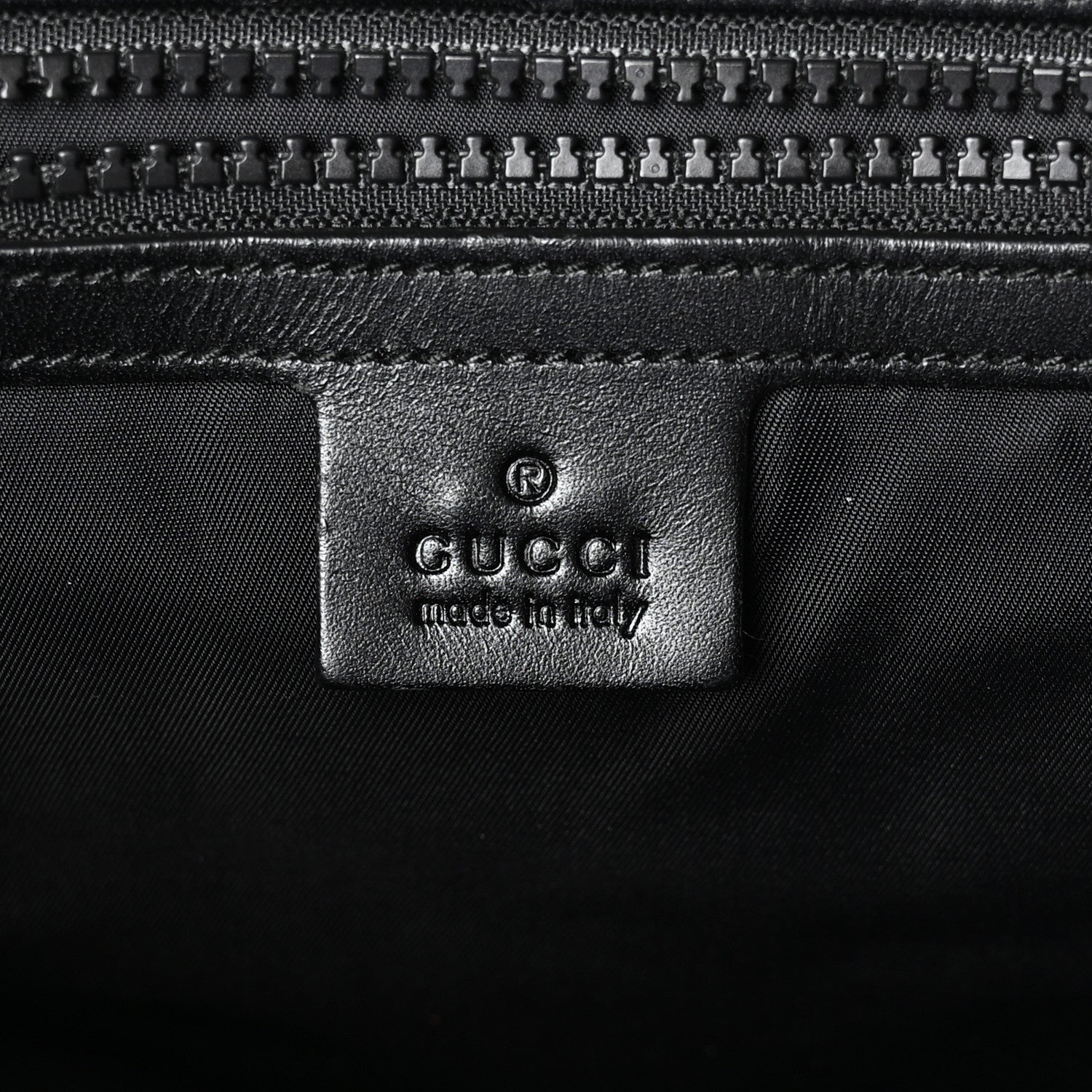 Gucci Techno Canvas Web Double Buckle Backpack Black