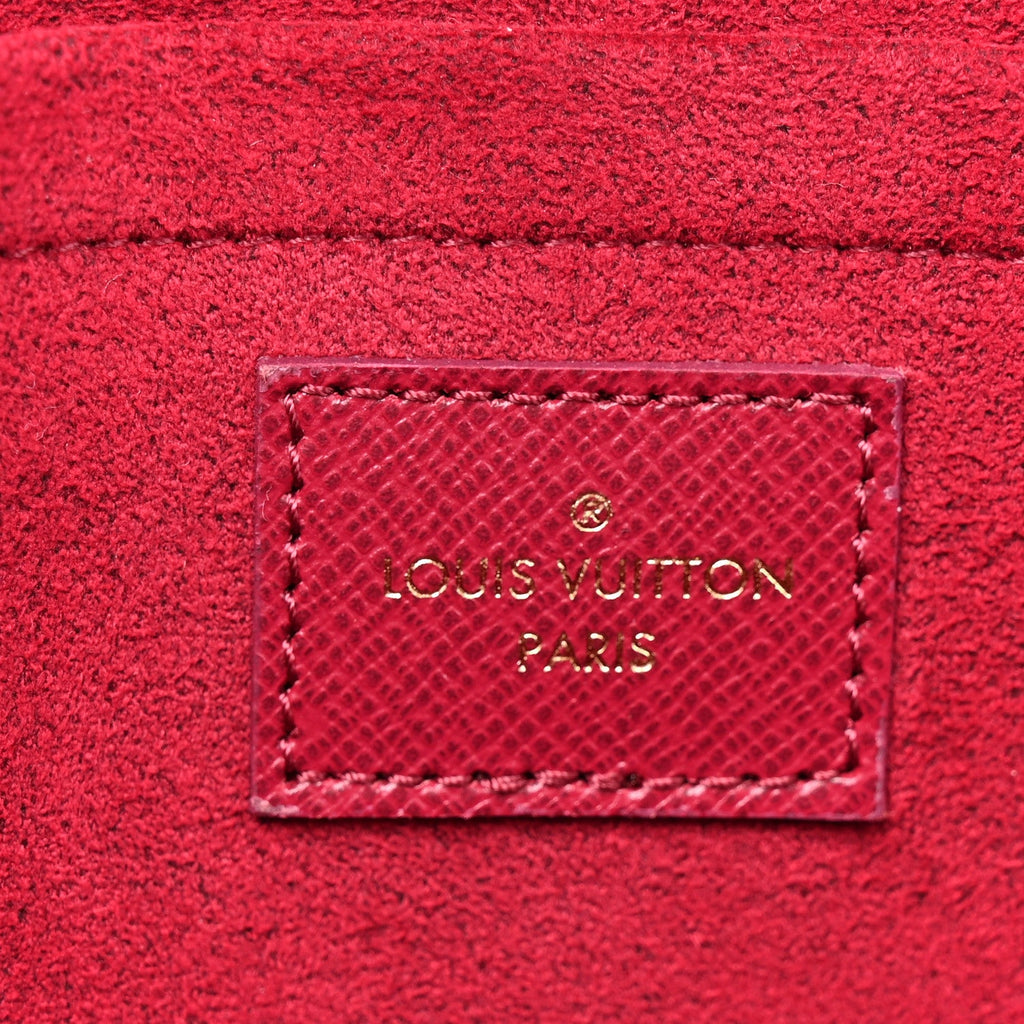 Louis Vuitton Monogram Pochette Felicie Chain Wallet Fuchsia