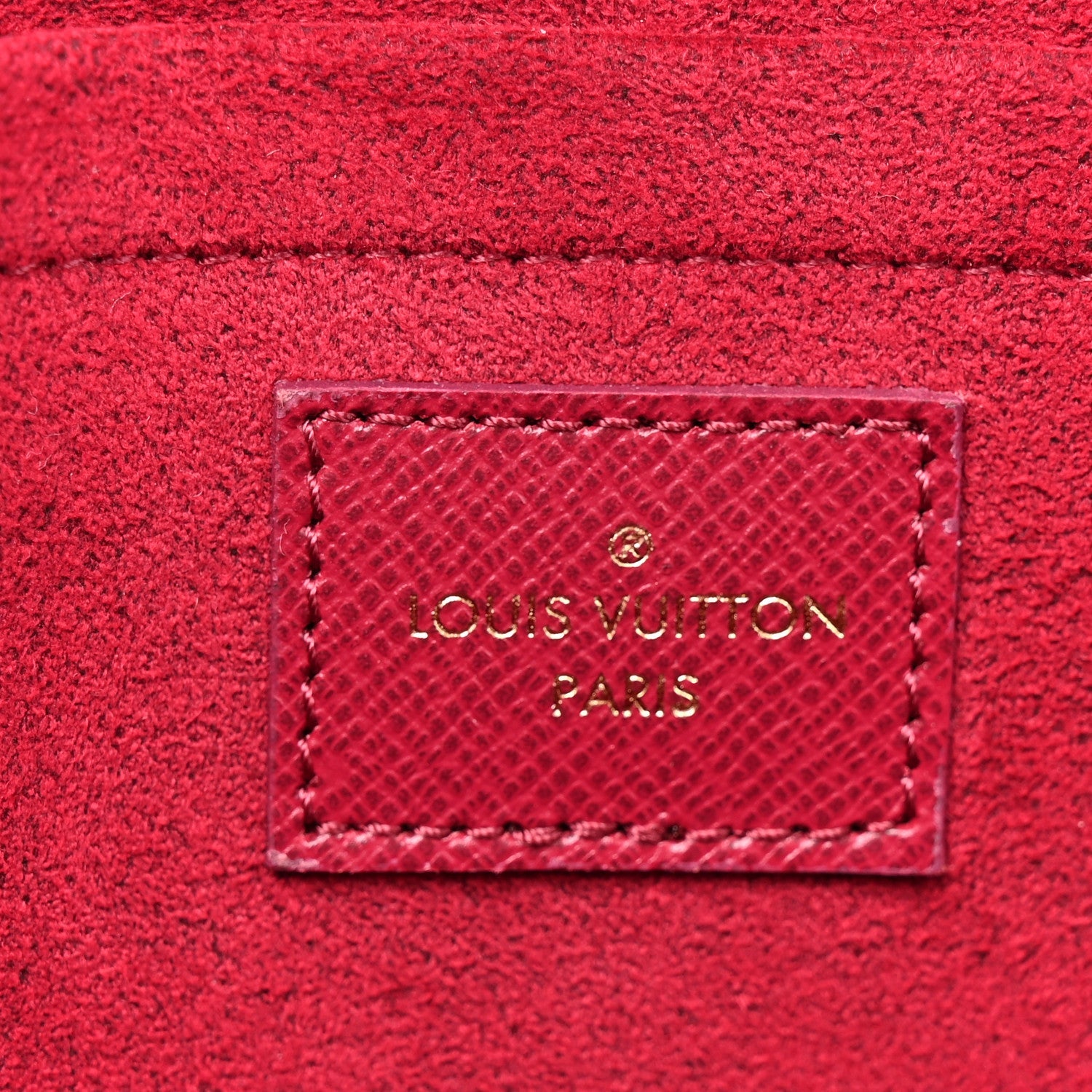 Louis Vuitton Monogram Pochette Felicie Chain Wallet Fuchsia
