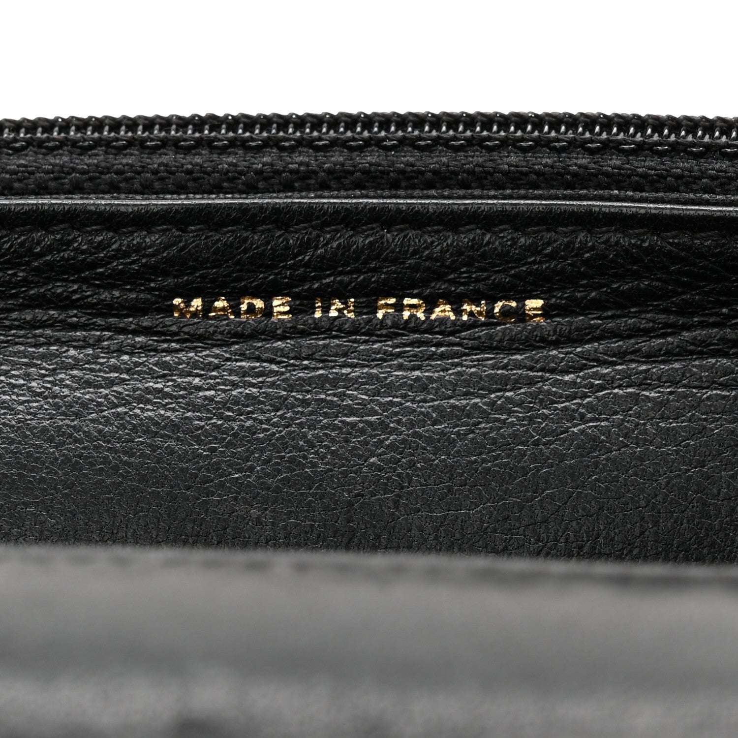 Chanel Lambskin Chevron Boy Wallet On Chain WOC Black