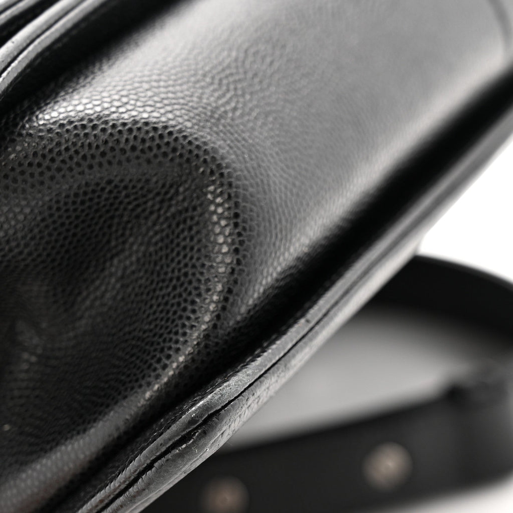 Chanel Caviar Quilted Medium Boy Flap Black