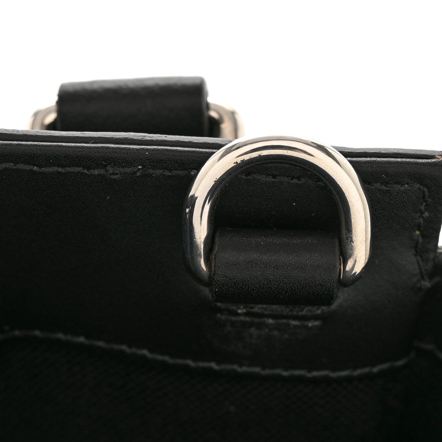 Gucci GG Supreme Monogram Appia Calfskin Web Mini Tote Bag Black