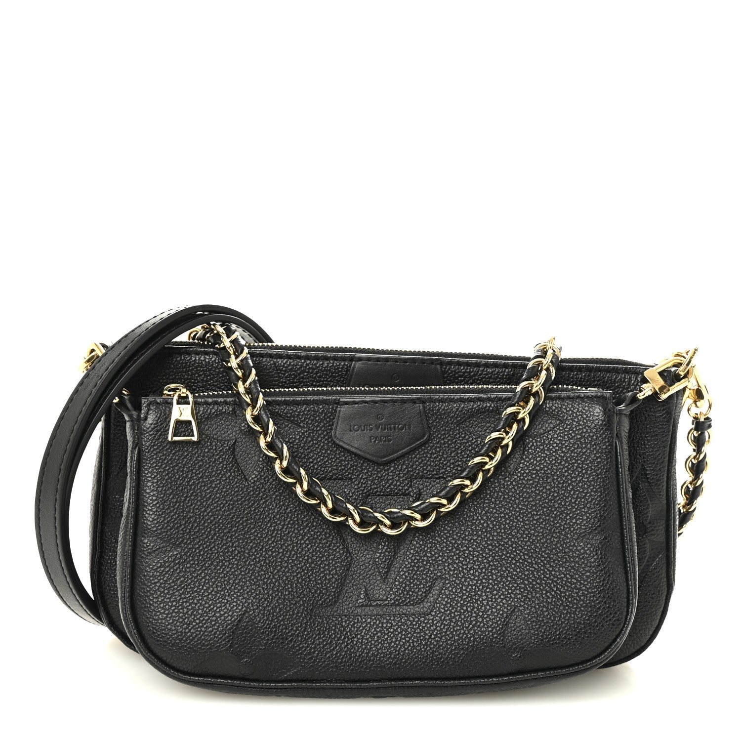 Louis Vuitton Empreinte Monogram Giant Multi Pochette Accessories Black