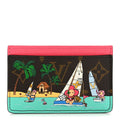 Louis Vuitton Monogram 2023 Vivienne Beach Cardholder Dragon Fruit Pink