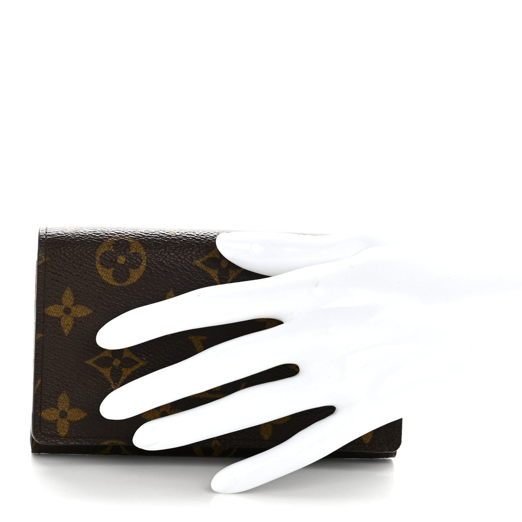 Louis Vuitton Monogram Porte-Monnaie Tresor Wallet