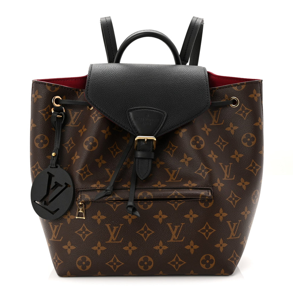 Louis Vuitton Monogram Montsouris PM Black