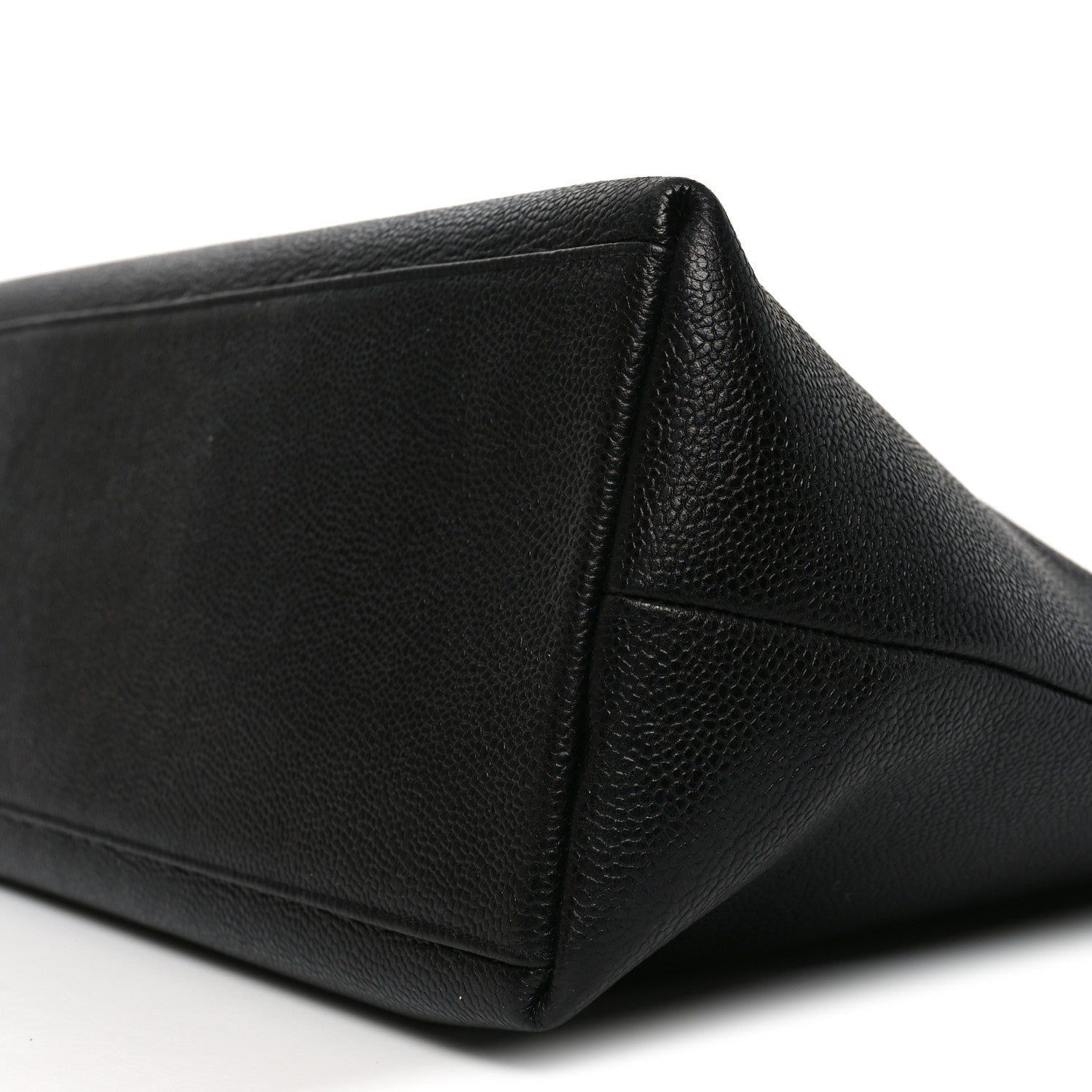 Chanel Caviar Large CC Shoulder Bag Black