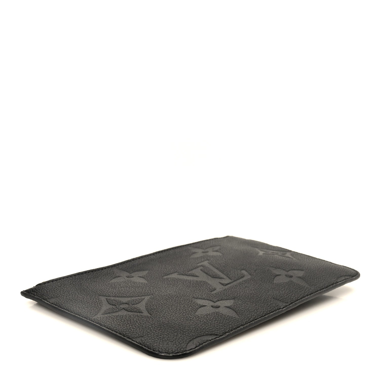 Louis Vuitton Empreinte Monogram Giant Neverfull MM Pochette Black