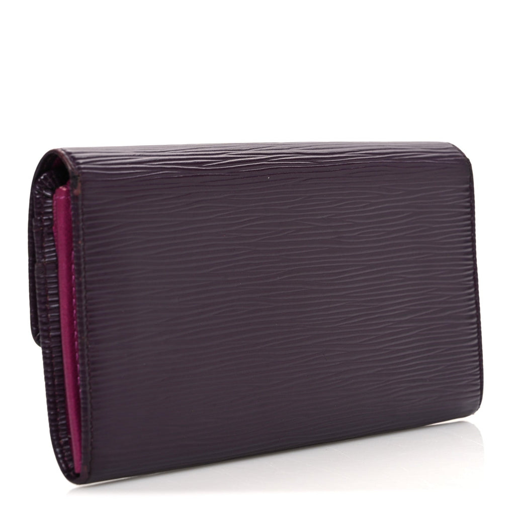 Louis Vuitton Epi Sarah Wallet Cassis
