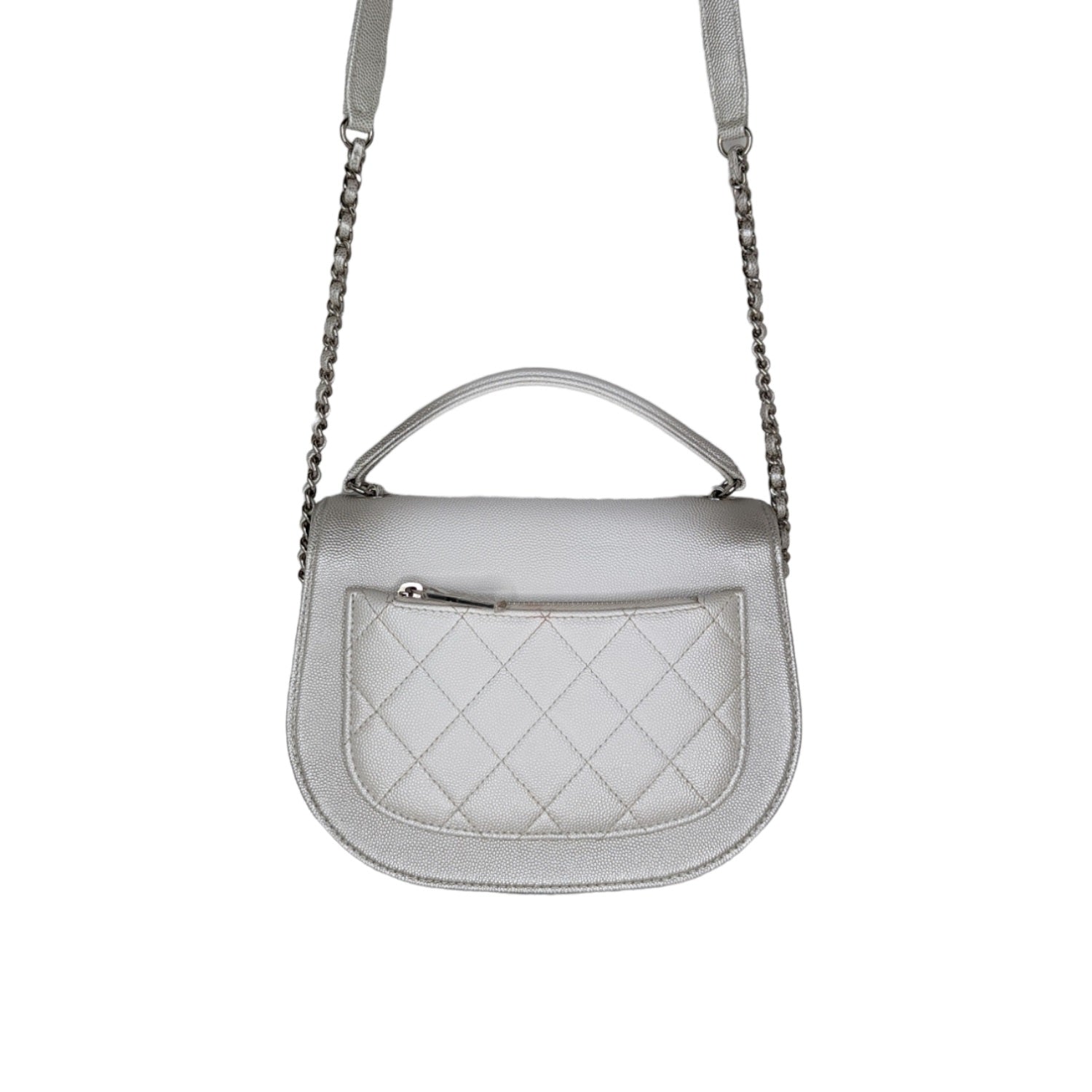 Chanel bags Calfskin Quilted Small Coco Curve Messenger Flap