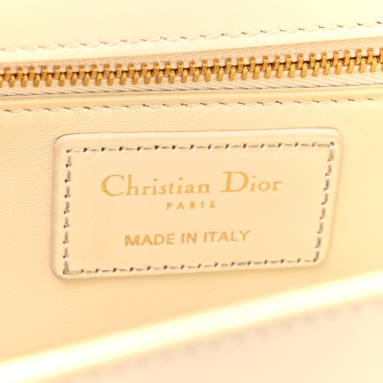 Christian Dior Box Calfskin 30 Montaigne Flap Bag Latte