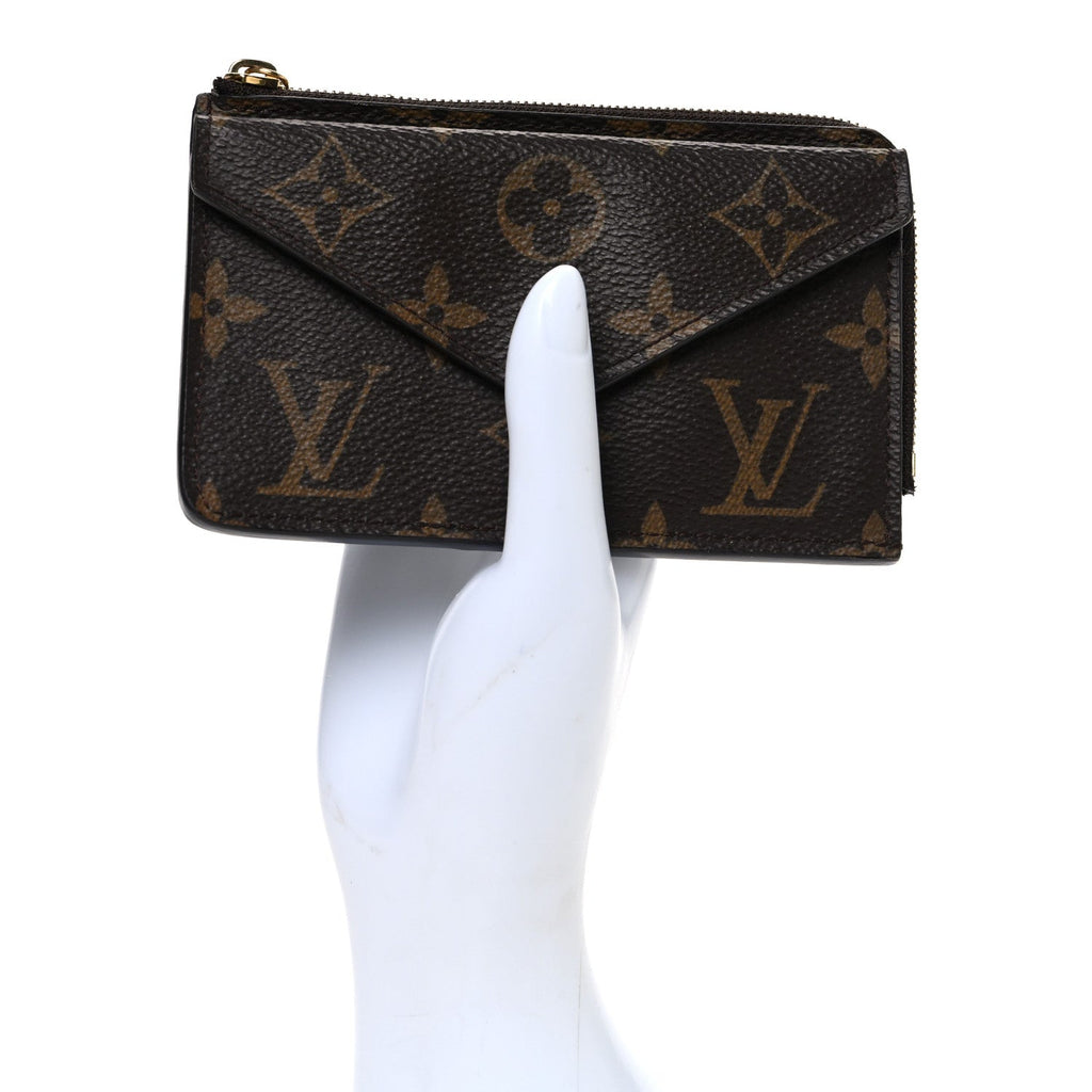 Louis Vuitton Monogram Recto Verso Card Holder Black