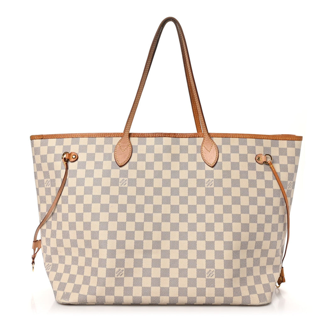 Louis Vuitton Damier Azur Neo Neverfull GM Rose Ballerine