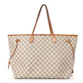 Louis Vuitton Damier Azur Neo Neverfull GM Rose Ballerine