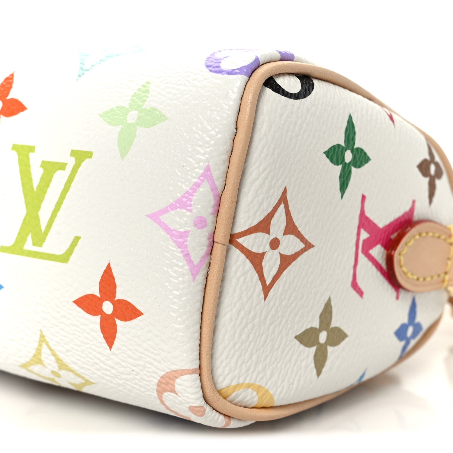 Louis Vuitton LV X TM Monogram Multicolor Nano Speedy White