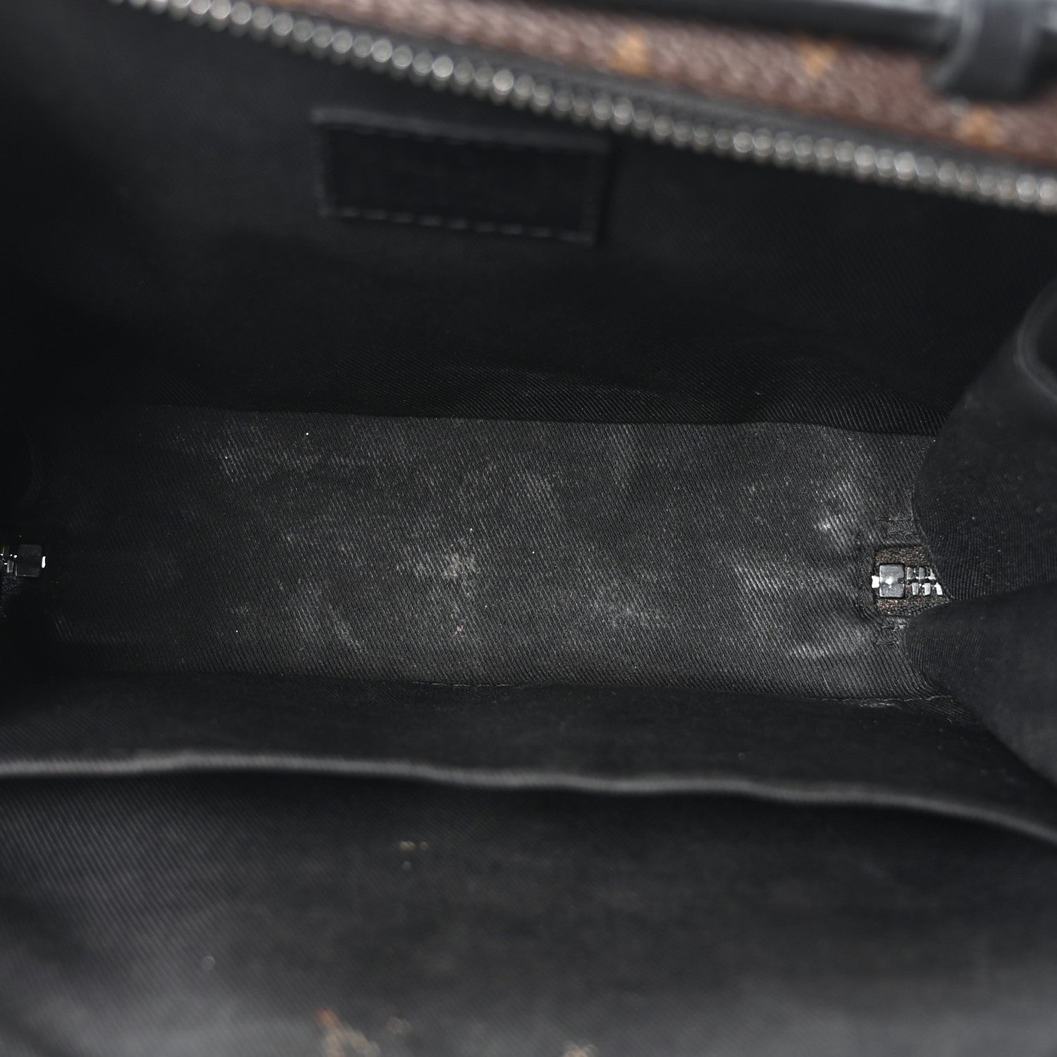 Louis Vuitton Monogram Macassar Handle Soft Trunk Black