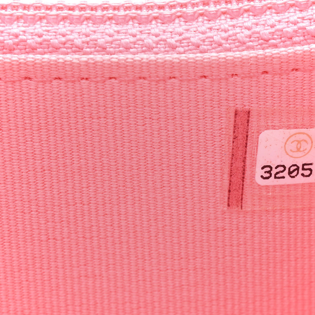 Chanel Lambskin Quilted Mini Trendy CC Wallet On Chain WOC Pink