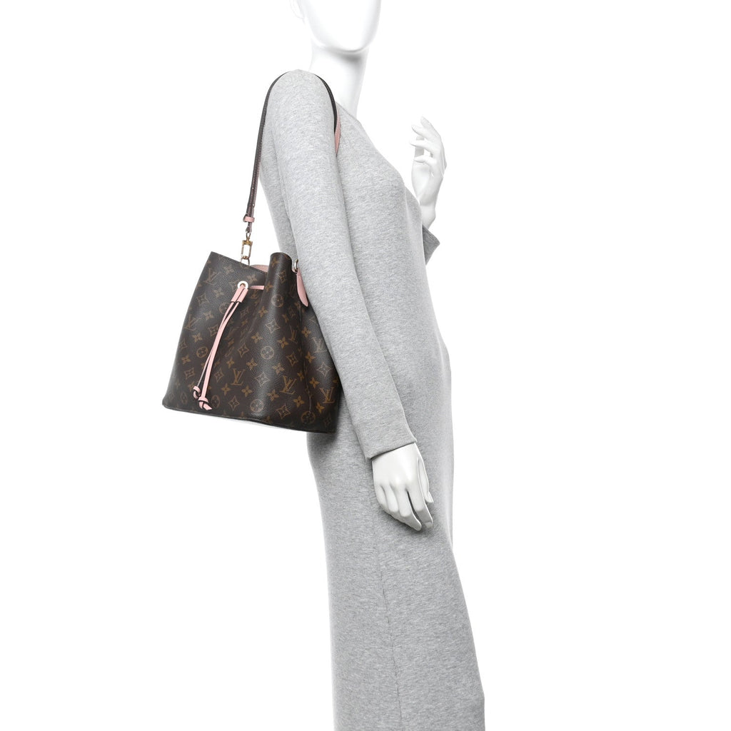 Louis Vuitton Monogram Neonoe MM Rose Poudre